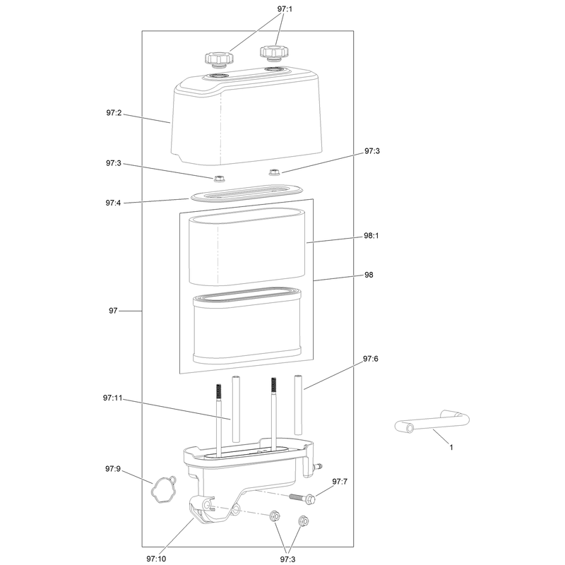 Air Intake and Filtration Assembly
