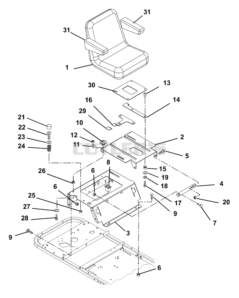 Seat And Seat Support