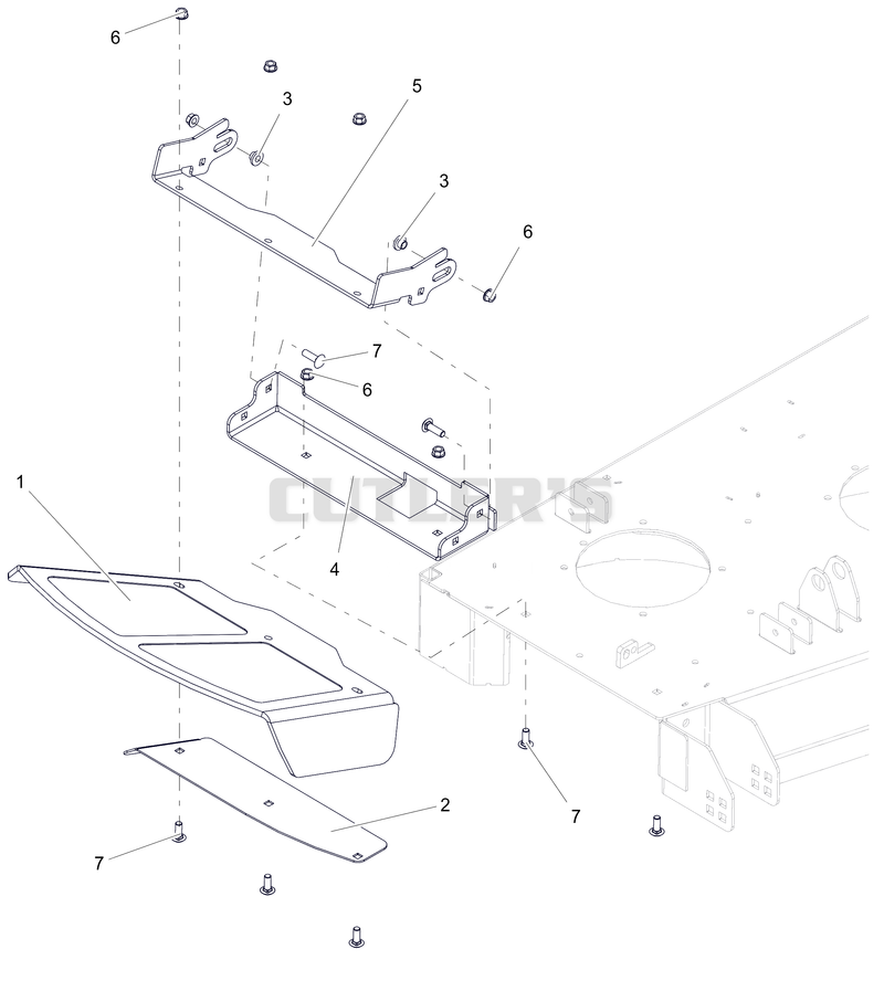 Discharge Chute - 48" - SD