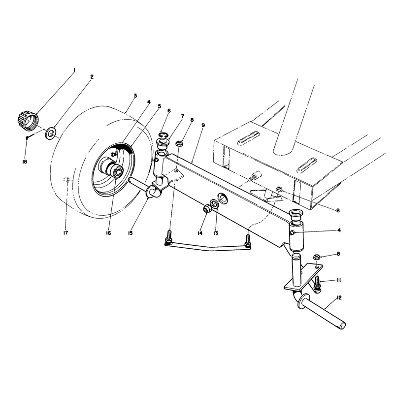 Front Axle Assembly
