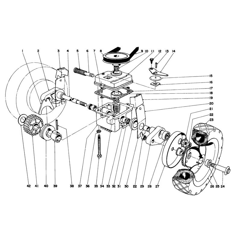Gear Case Assembly Model No 16222