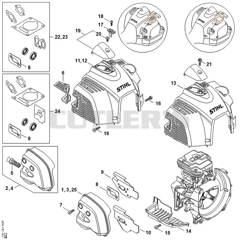 Muffler, Shroud