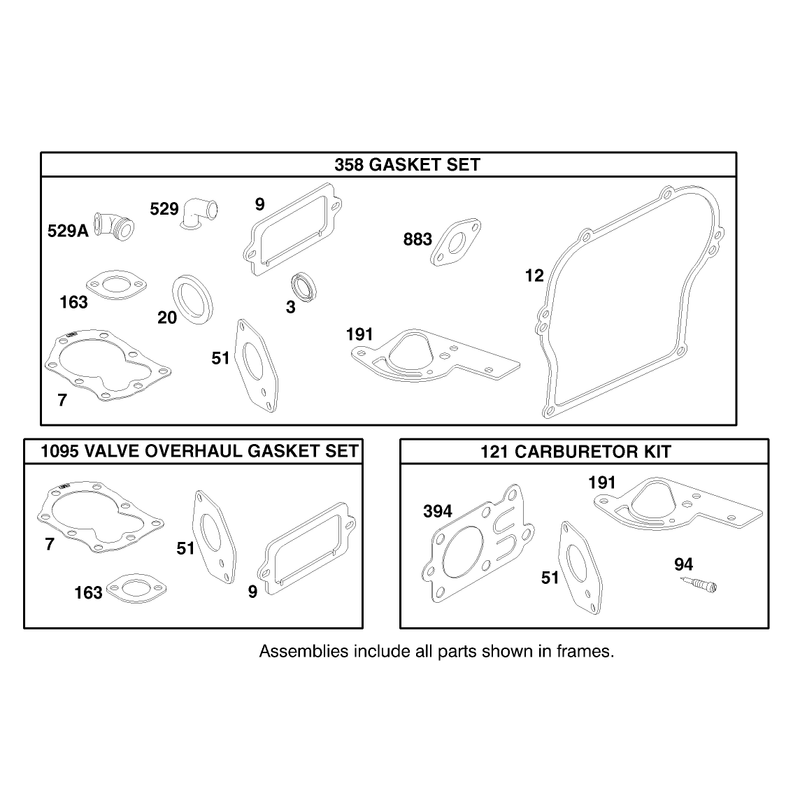 Engine Briggs and Stratton Model 92252-0129-02