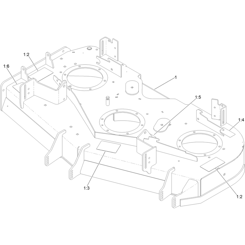 Deck Decal Assembly No. 163-4180SP
