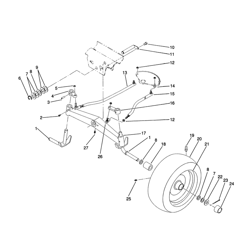 Front Axle Assembly