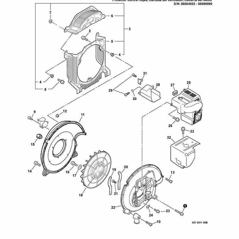 Leaf Guard, Fan Cover, Engine Cover