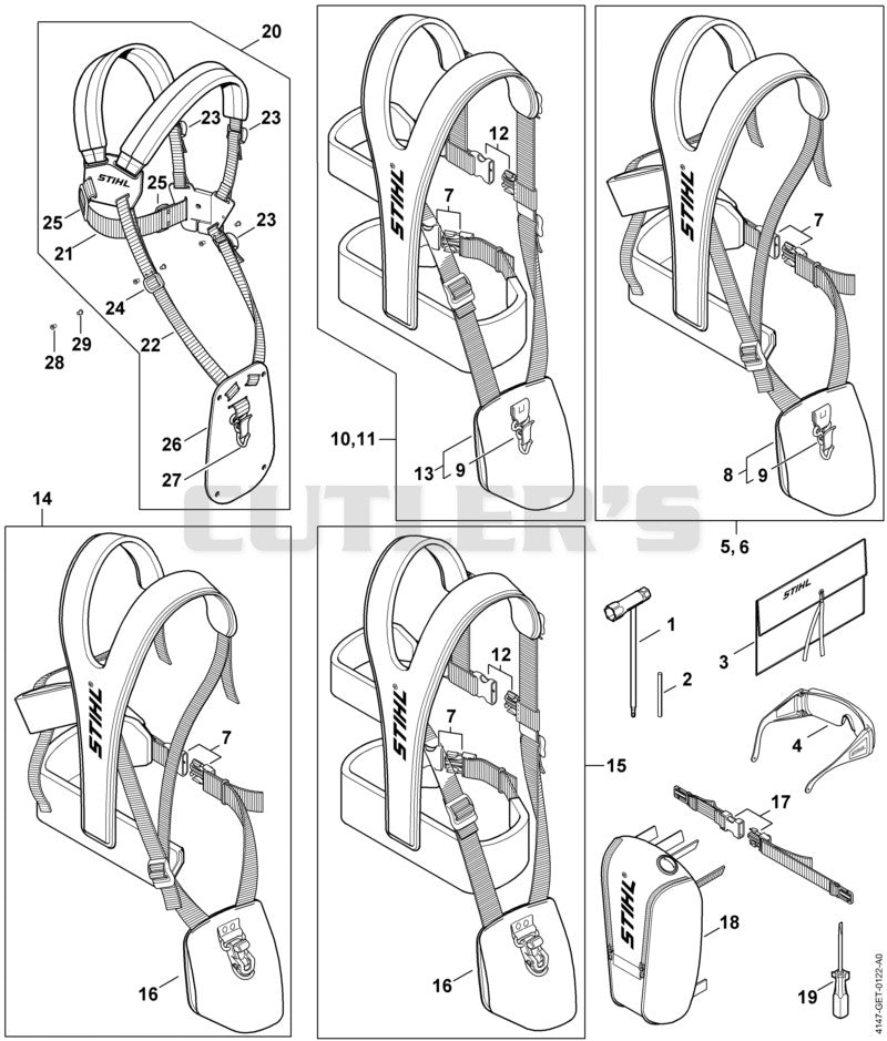 AC - Tools, Full harness