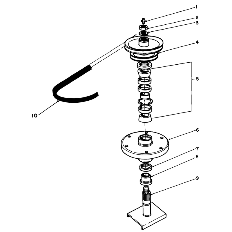 Drive Spindle No 54-7781