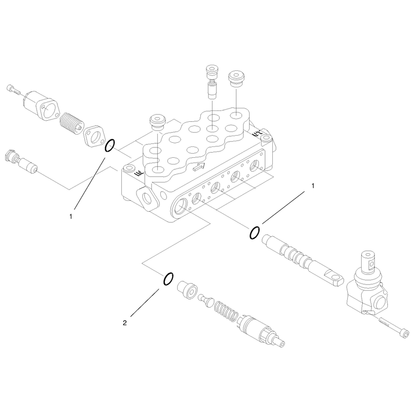 Hydraulic Valve Assembly No 98-4732