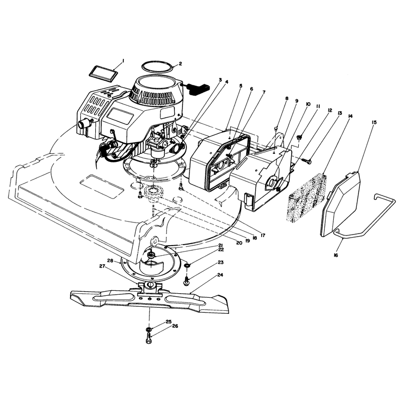 Engine Assembly Model 22035