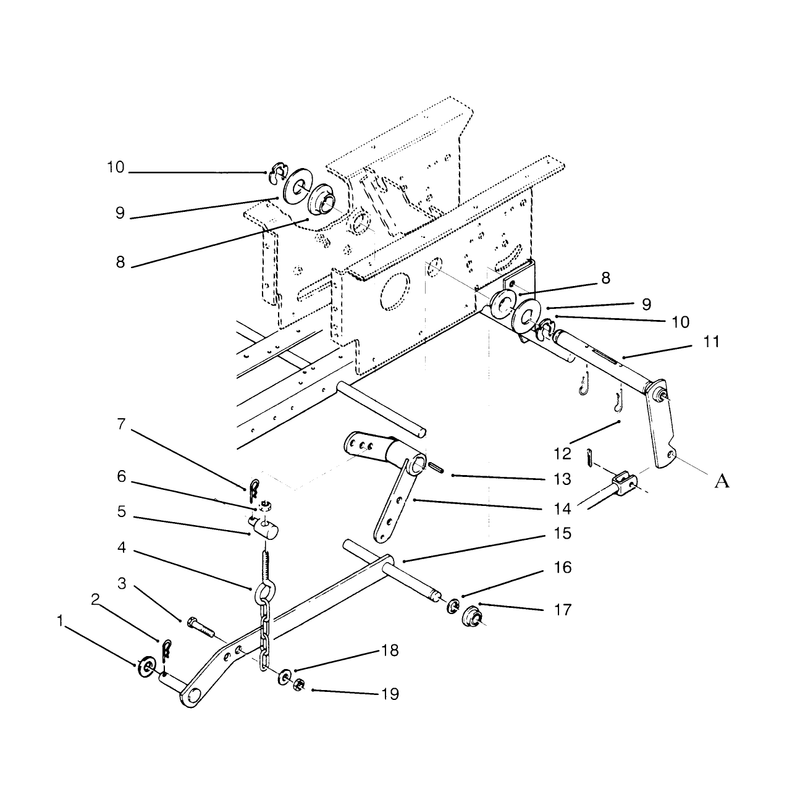 Hydrostatic Lift Linkage