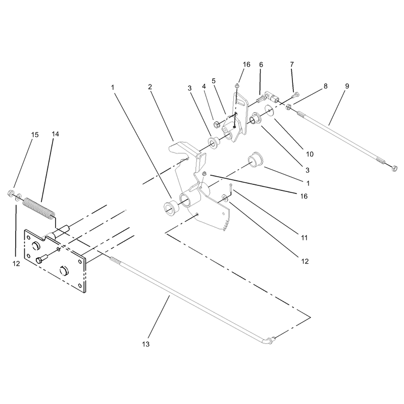 Parking Brake Lower Assembly