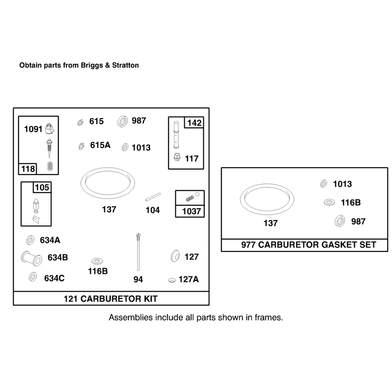 Engine Briggs and Stratton Model 303776-1188-A1