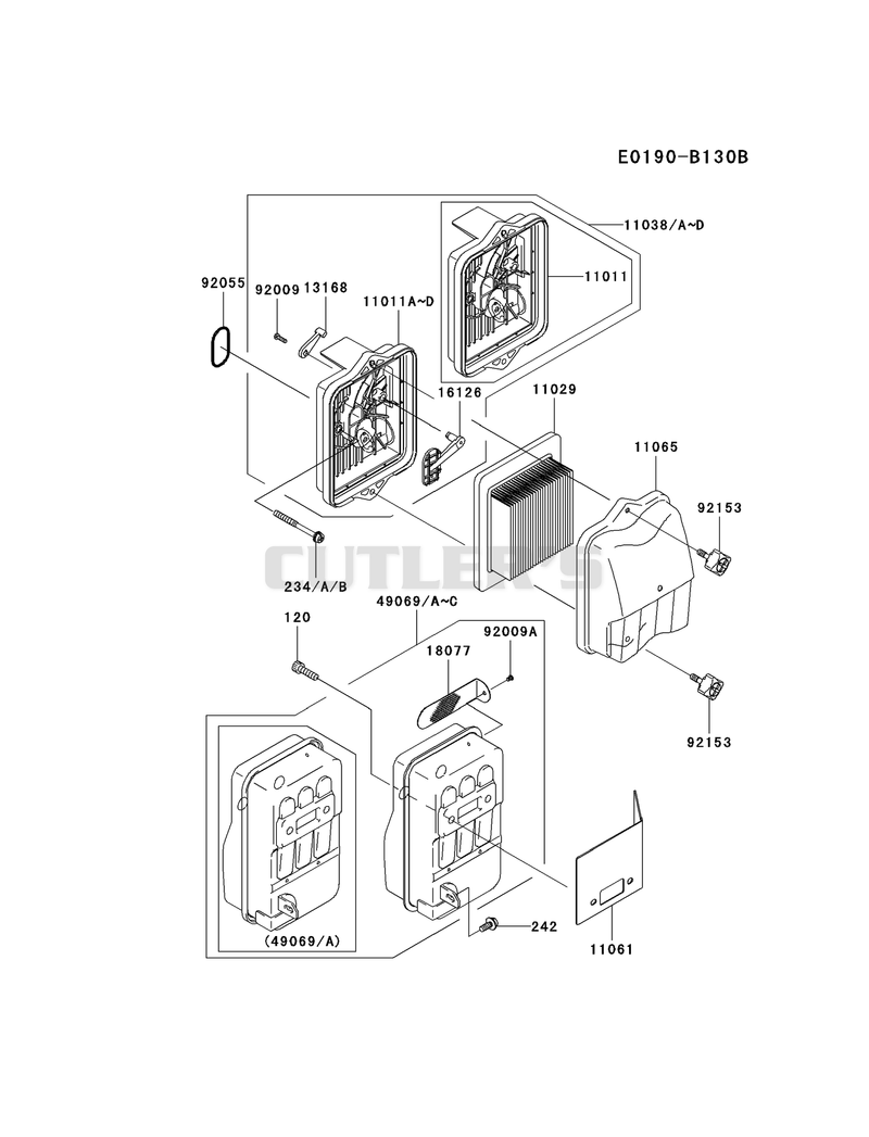 AIR-FILTER/MUFFLER