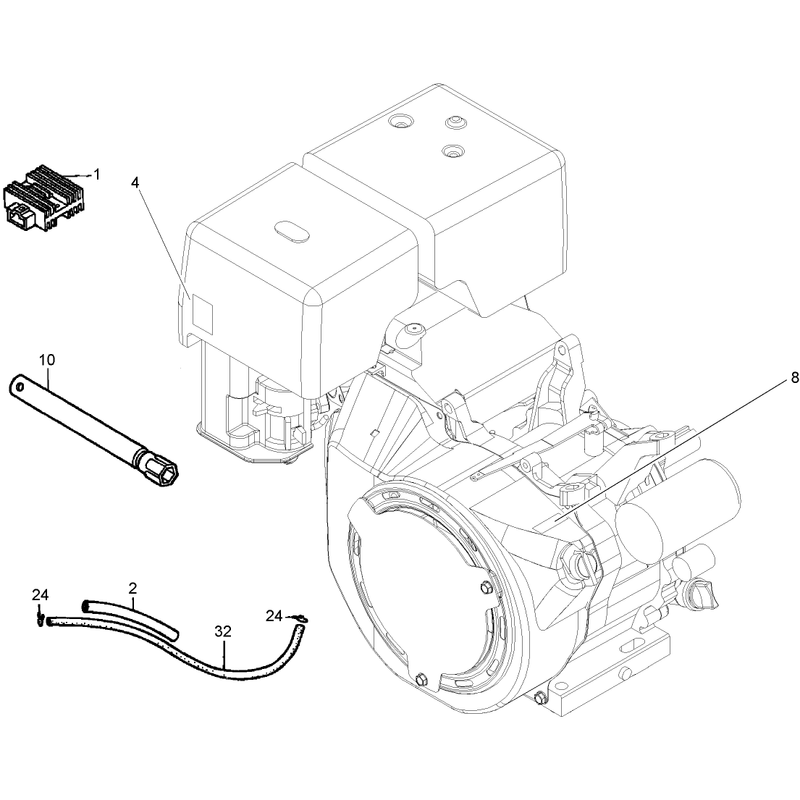 Miscellaneous Part Assembly Honda GX390K1QNE2