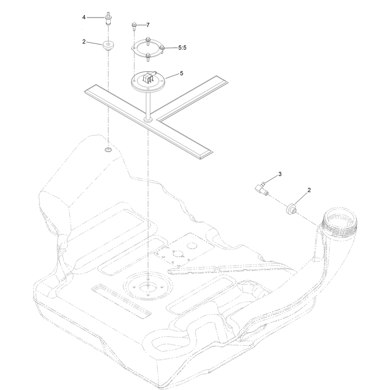Fuel Tank Assembly No. 126-4724