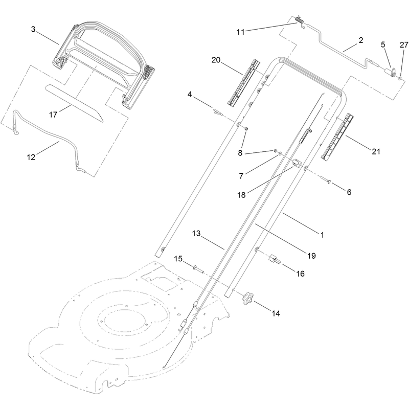 Upper Handle Assembly