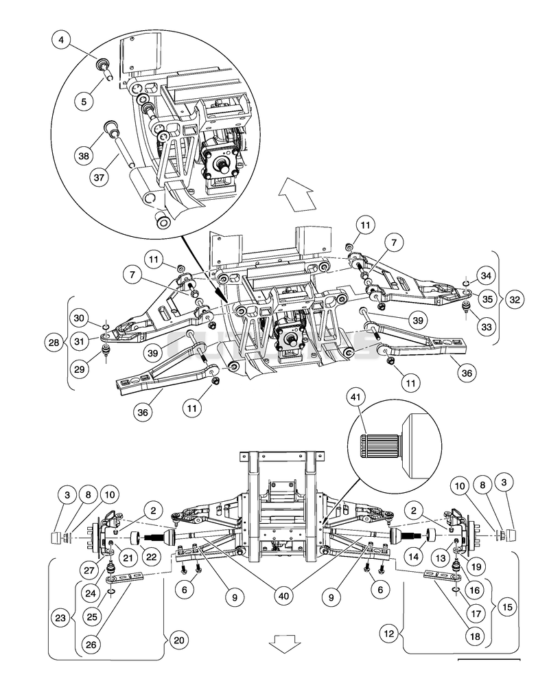 Front Suspension - A-Arms