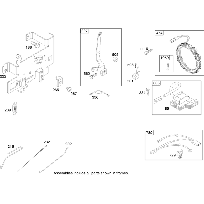 Governor Assembly Briggs and Stratton 280h07-0166-e1