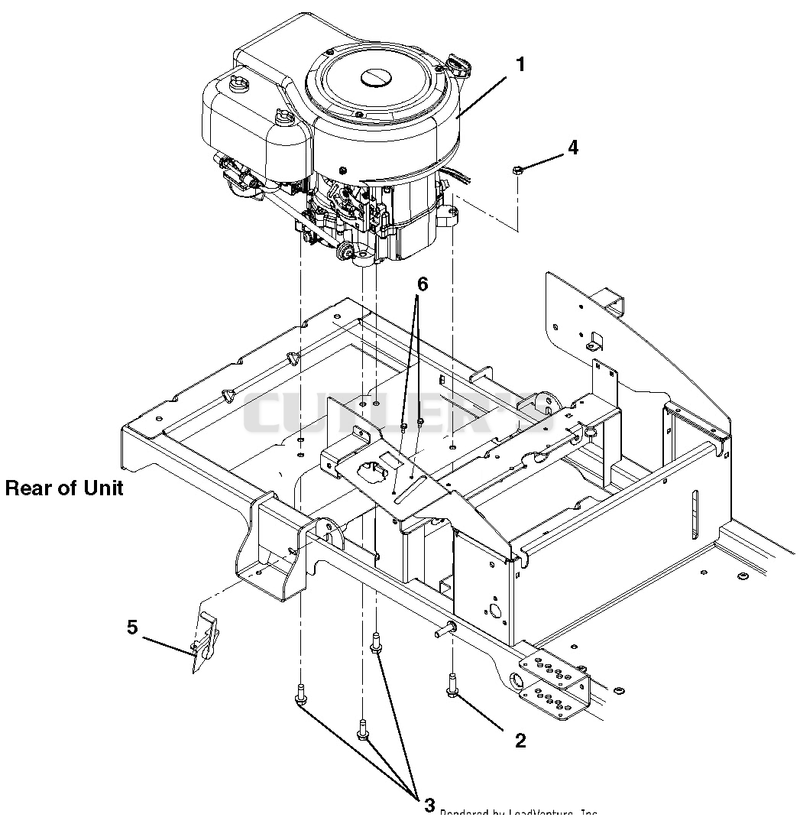 Engine, Exhaust, Belts And Idlers