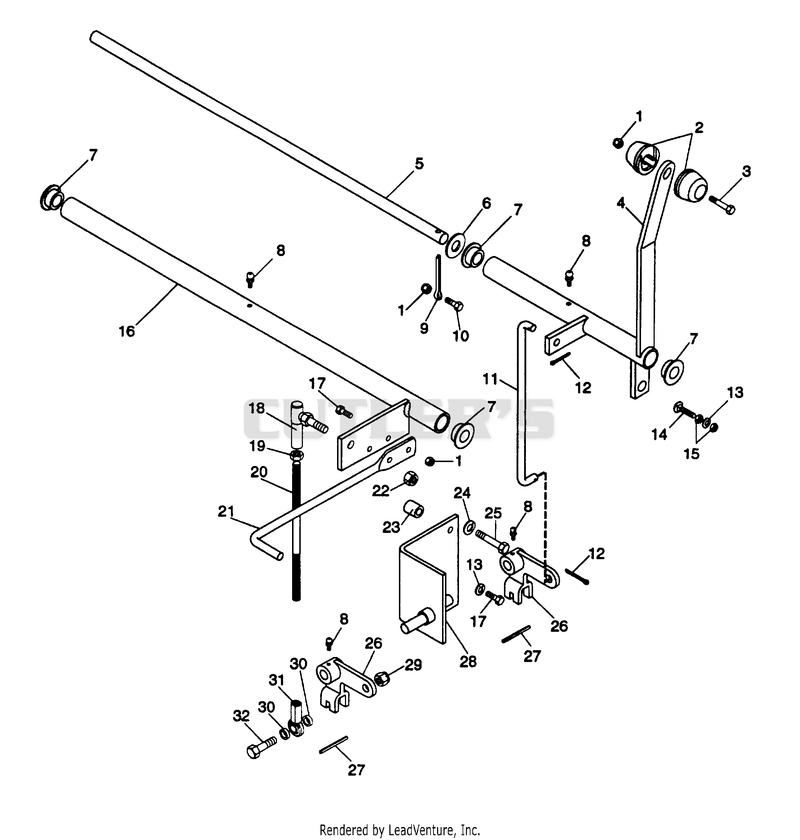 GEAR SHIFT - DIFFERENTIAL LOCK UNITS