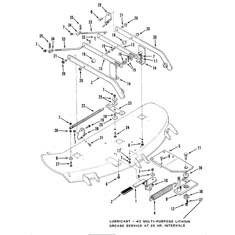 Side Discharge Mower-42 In (107 Cm) Vehicle Identification Number 05-42sy01
