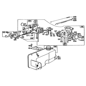 Engine Briggs and Stratton Model 130902-1162-01
