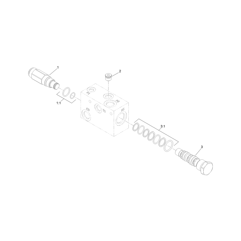 Flush Manifold Assembly No 139-2477