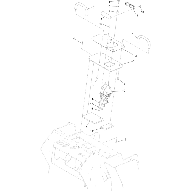 Control Valve and Reference Bar Assembly