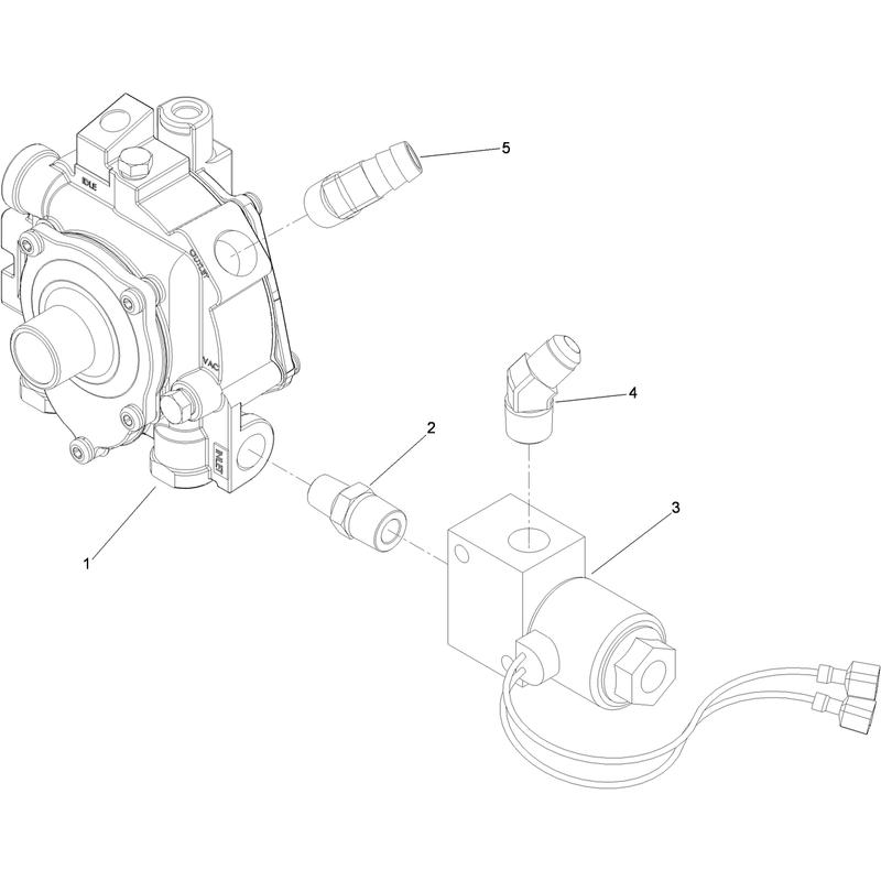 LP Solenoid Regulator Assembly No. 116-2554