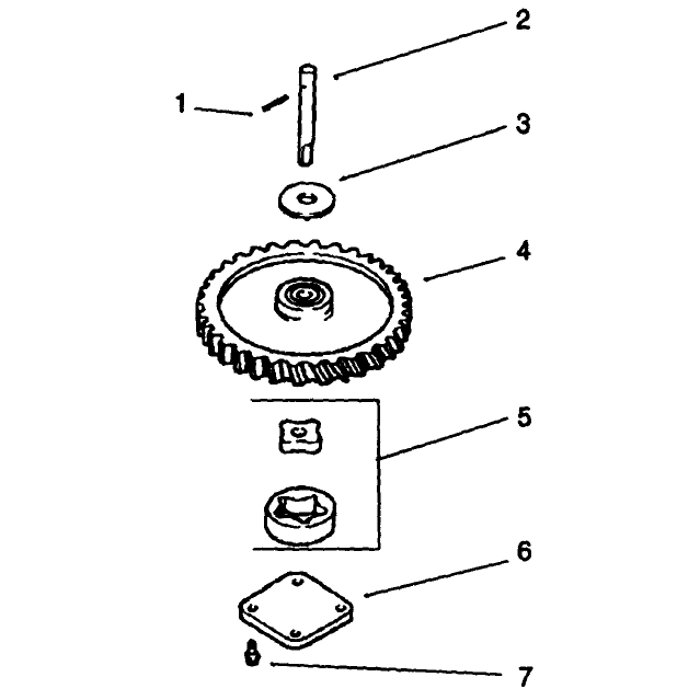 Oil Pump Engine Model No Mv18s Type 58543