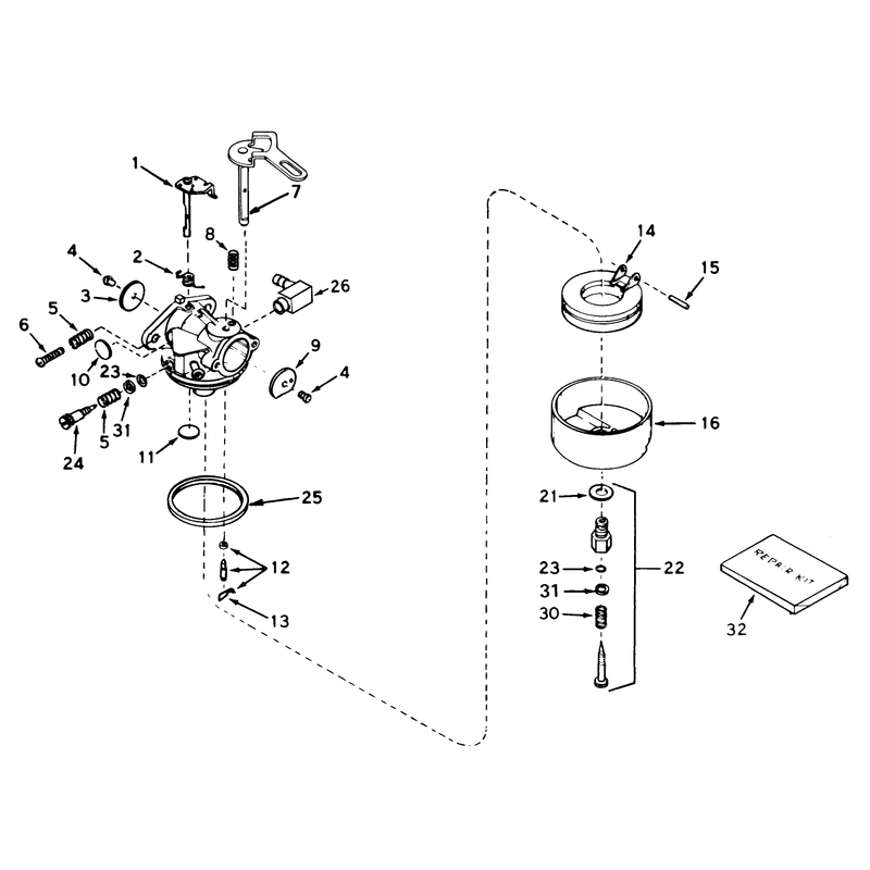 Carburetor No. 632113