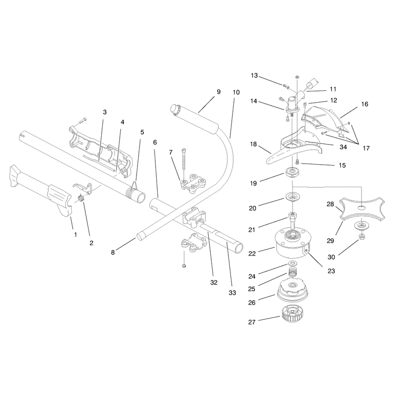 Boom And Trimmer Assembly