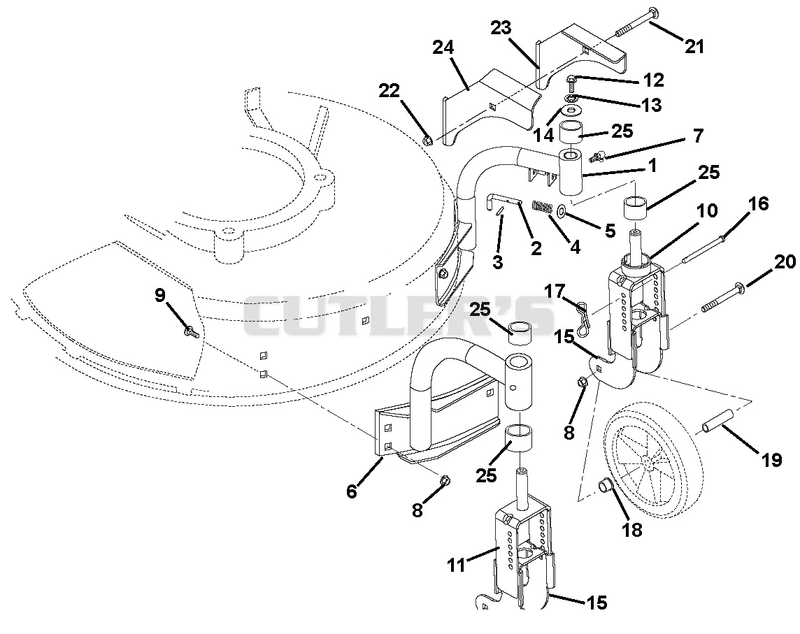 Swivel Wheels And Brackets