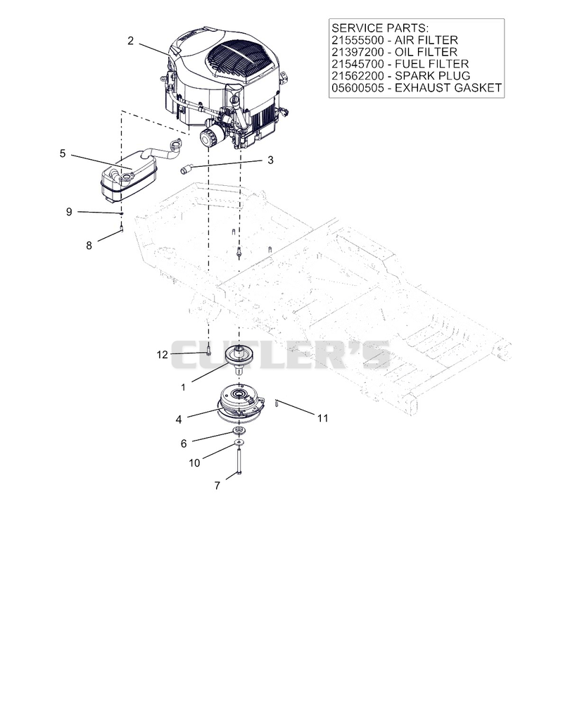 Engine - Kohler 24HP