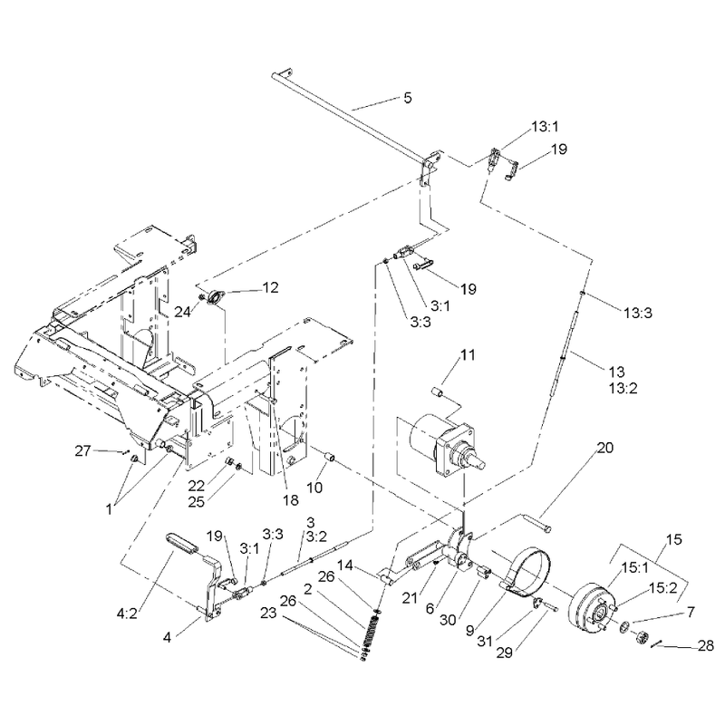 Brake and Wheel Hub Assembly