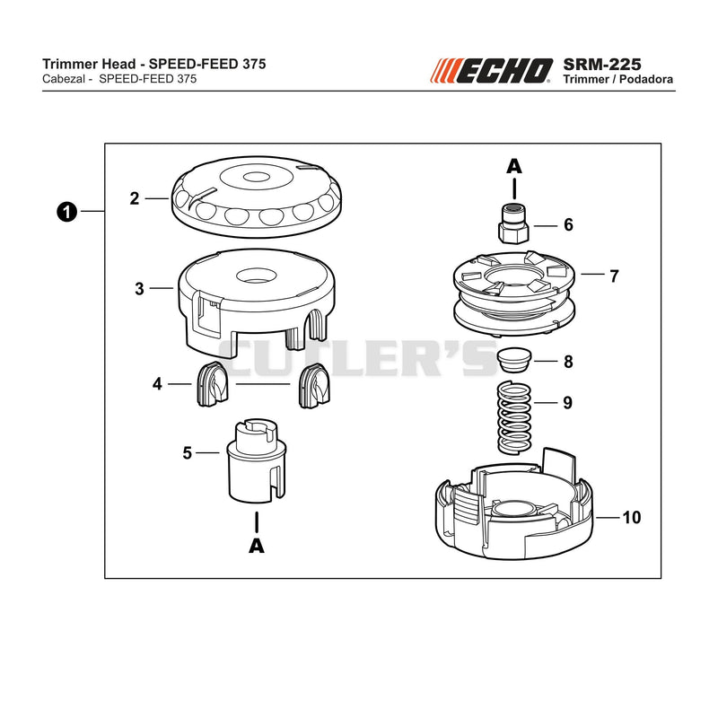 Trimmer Head Speed Feed 375