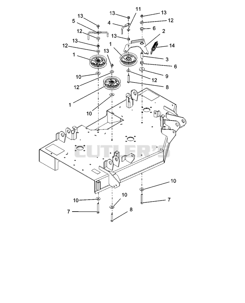 Idlers And Sheaves - 42"