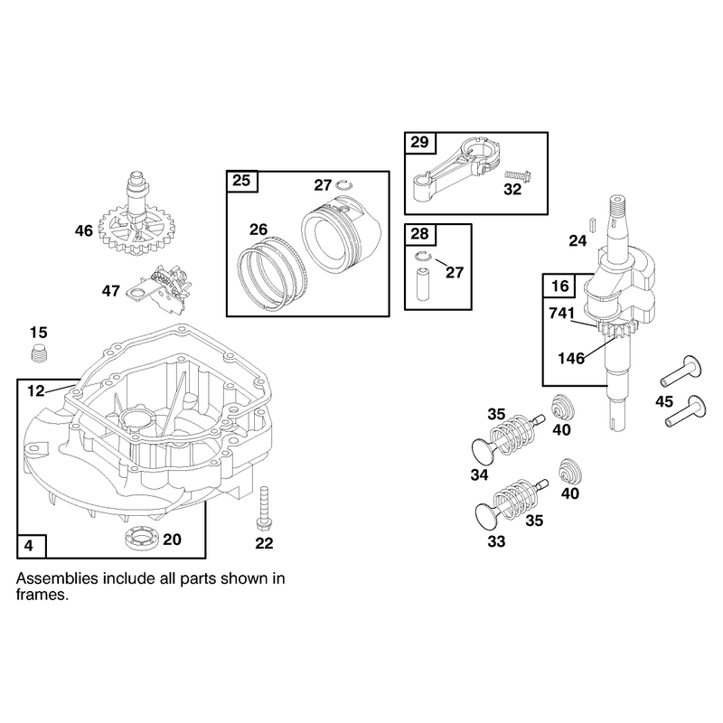 Engine Briggs and Stratton Model 12u802-1739-E1