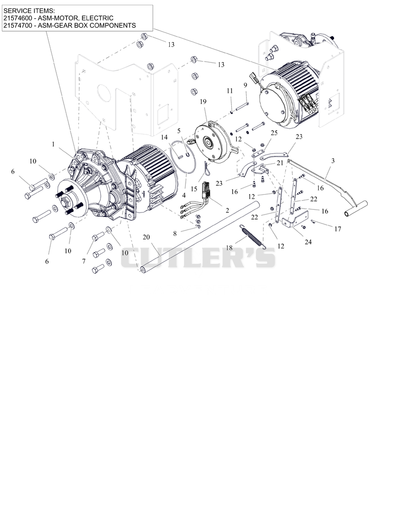 Wheel Motors and Brake Release