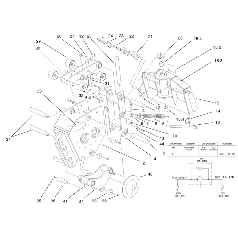 Vibratory Plow Assembly