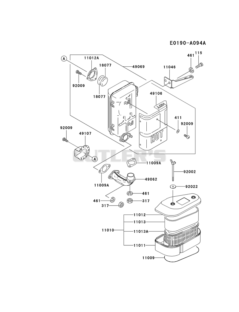 AIR-FILTER/MUFFLER