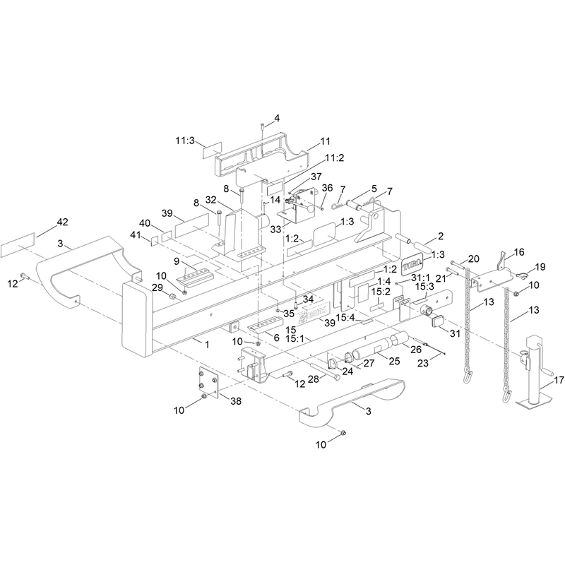 Splitter Frame Assembly