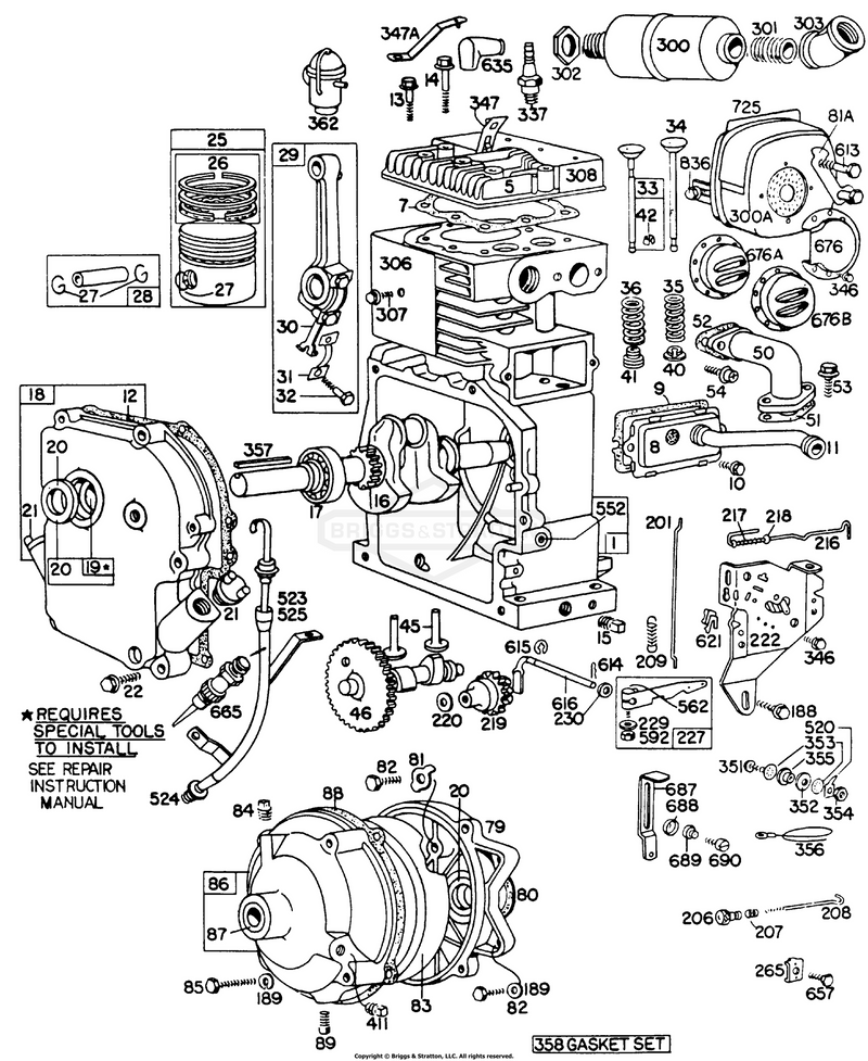 Cyl,Crankcase,Piston,Control