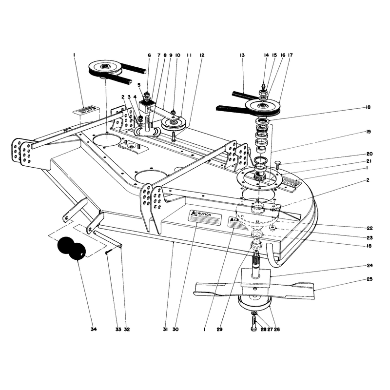 Cutting Unit Model No 30568