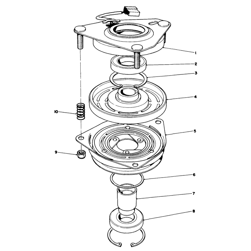 Clutch Assembly No 54-3200
