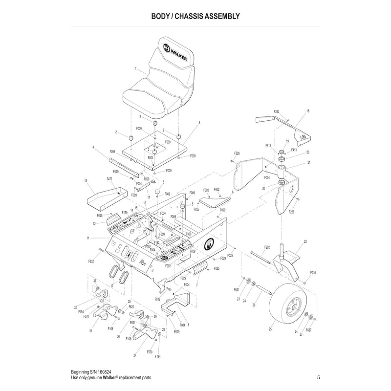 BODY / CHASSIS ASSEMBLY