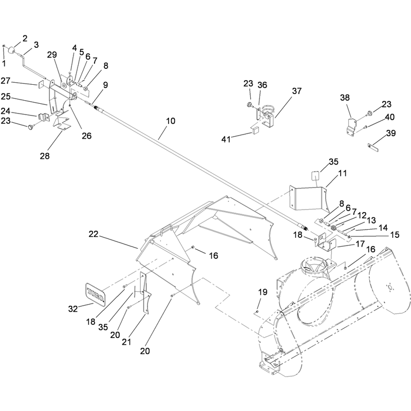 Crank and Mounting Assembly