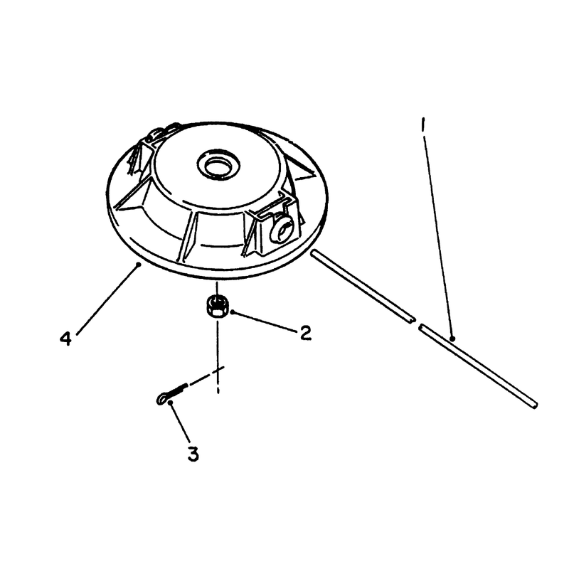 Non-Metallic Fixed Line Cutter Head (optional)
