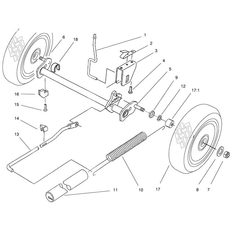 Rear Axle Assembly